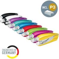 Agrafeuse WOW 30 Feuilles Corps Métal Ergonomique avec Agrafes Vert