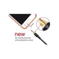 Câble Audio Jack 3,5 mm Noir M/M 2 m Noir