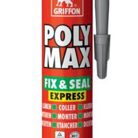 Colle et Mastic de montage POLY MAX FIX&SEAL EXPRESS 435 g - Gedimat - GRIFFON