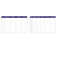 Carnet de Bord pour Véhicules de Service 64 Pages 150 x 215 mm Orange