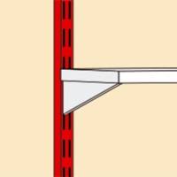 Crémaillère double blanc entraxe 32mm - Gedimat - AFBAT