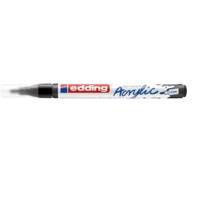 Marqueur Acrylique 5300 Pointe Fine Noir 1-2 mm - EDDING