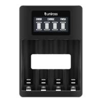 Chargeur LCD RAPIDE Pour 1 à 4 Piles Ni-MH 1.2V AA AAA [USB]