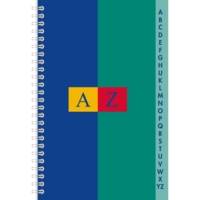 Répertoire 11x17cm Petits Carreaux 100 Pages 70g spirale coloris aléatoires