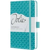 Carnet de Notes "Jolie Flair" A6 Ligné 80g 87 feuilles Turquoise