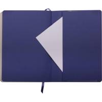 CÉLESTE Carnet A5 souple 144 pages Cuir d'agneau Lignées Multicolores