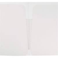 Sachet Lot de 5 chemises double poche incolore en PP 18/100e. 2 x A4 ou A3