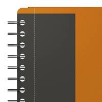 MEETINGBOOK A5+ 90g lignée 6mm couverture polypro - OXFORD