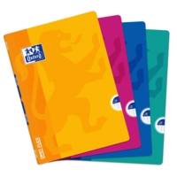 Cahier OPENFLEX agrafé A4 140 pages grands carreaux 90g coloris aléatoire