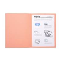 Paquet de 100 chemises Forever® 170g 100% recyclé 24x32cm Rose - EXACOMPTA