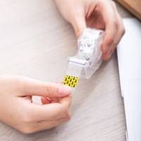 Stick Up rouleau adhésif super transparent 18 mm × 7,62 m sur dévidoir