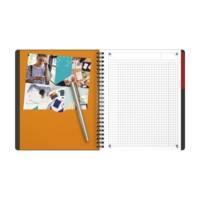 Cahier ACTIVEBOOK A5+ Quadrillé 5x5 80F 90g polypro + intercalaire - OXFORD