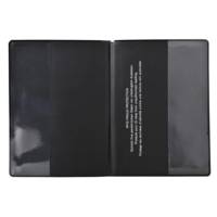 Etui protection RFID Hidentity® Passeport - Noir