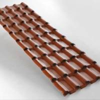 Panneau tuile PVC - 218 x 74 cm - Gedimat