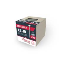 Vis technique TORX zingué blanc - 4x30mm - boîte de 200 pièces - Gedimat - GEDIMAT PERFORMANCE PRO