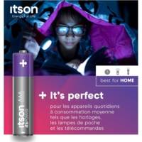 Pack de 10 Piles Alcalines LR03/AAA 1,5V ItsPOWER