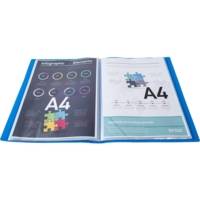Protège-documents en polypropylène souple OPAK 40 vues - A4 Bleu clair - EXACOMPTA