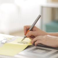 Cutter de précision avec lame N°11 "Précision Softgrip®" coloris orange & argenté