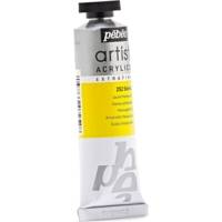 Tube 37 ml Peinture Artist Acrylics Extra fine JAUN HANSA CL - PÉBÉO