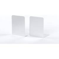 Lot de 2 Serre-livres en aluminium 10 x 10 x 13 cm Aluminium - MAUL