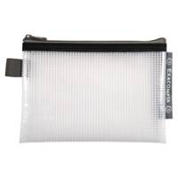 Pochette à fermeture éclair en plastique souple - Couleurs assorties