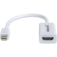 Adaptateur Mini-DisplayPort vers HDMI Mâle/Femelle Blanc