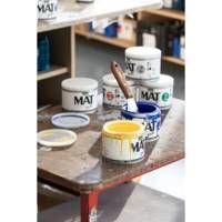 Pot 140ml Peinture Acrylique MAT pub ORANG FLUO