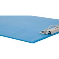 Porte-bloc en carton plastifié A4 bleu clair - MAUL