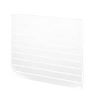 Radiateur FASSANE PREM'S horizontal blanc ral 9016 - Gedimat - ZEHNDER ACOVA