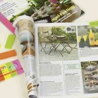 Lot de 4 x 50 Index repositionnable 50 x 20 mm Coloris Néon