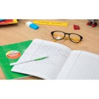 Cahier piqué déficients visuels 17x22 48p séyès agrandi Coloris Aléatoire - CLAIREFONTAINE