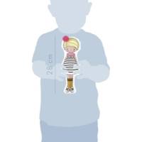 Poupée à peindre, Laureen - Rose