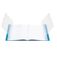 Cahier piqué Koverbook 24x32cm 96 pages grands carreaux PP transparent - Vert - CLAIREFONTAINE
