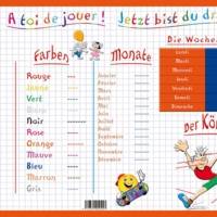 Sous main éducatif 30x42 "J'apprends l'Allemand"