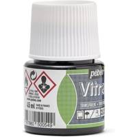 Flacon 45ml Peinture Vitrail Transparente BLEU INDIGO - PÉBÉO