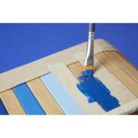 Tube 120ml Peinture Acrylique Décocrème Mat Rouge Passion