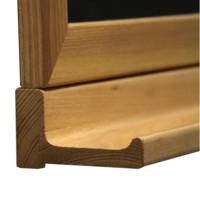 Auget massif pour tableaux émaillés avec encadrement bois massif