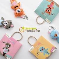 Kit Créatif Couture Enfant - Porte-clé Mini Couz'IN Olympe la licorne - Blanc - AVENUE MANDARINE