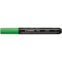 Marqueur pointe moyenne FREE acrylic T300 vert feuille - STABILO