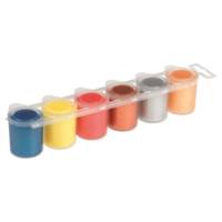 Etui 6 pots 25ml Gouache de Qualité Supérieure Métallisé 6 couleurs