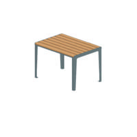 Table haute extérieur - Husson