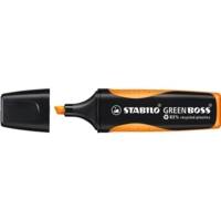 Surligneur GREEN BOSS Orange 83% à base de plastique recyclé - STABILO