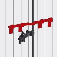 Barre sécurité renforcée volet noir - 410mm - Gedimat - AFBAT