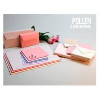 Paquet de 25 Cartes pliées 210g 106x213 vert - CLAIREFONTAINE