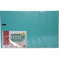 Pack de 5 Classeurs à levier Premium, A4, 80 mm, turquoise