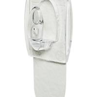 Crochet Adhésif Transparent Taille S 225 g 6 Crochets + 8 Bandes Amovibles