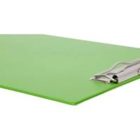 Porte-bloc en carton plastifié A4 vert clair - MAUL