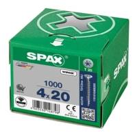 Vis à bois tête fraisée WIROX TX 4x20mm - Gedimat - SPAX