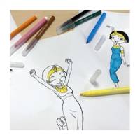 Boîte de 12 feutres Pharaon AMASIS pointe large 6mm