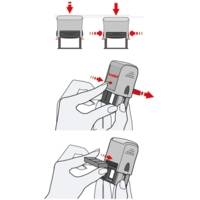 Cassette encreur de rechange pour tampon 6/4750A Noir - TRODAT